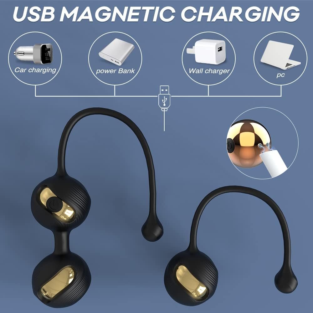 Bullet Vibrator with Wireless Remote Control Vagina G-Spot Stimulator Vibrating Kegel Balls Geisha Egg Love Balls with 9 Vibration Modes Adult Sex Toy for Women Pleasure Ben Wa Balls - Image 6