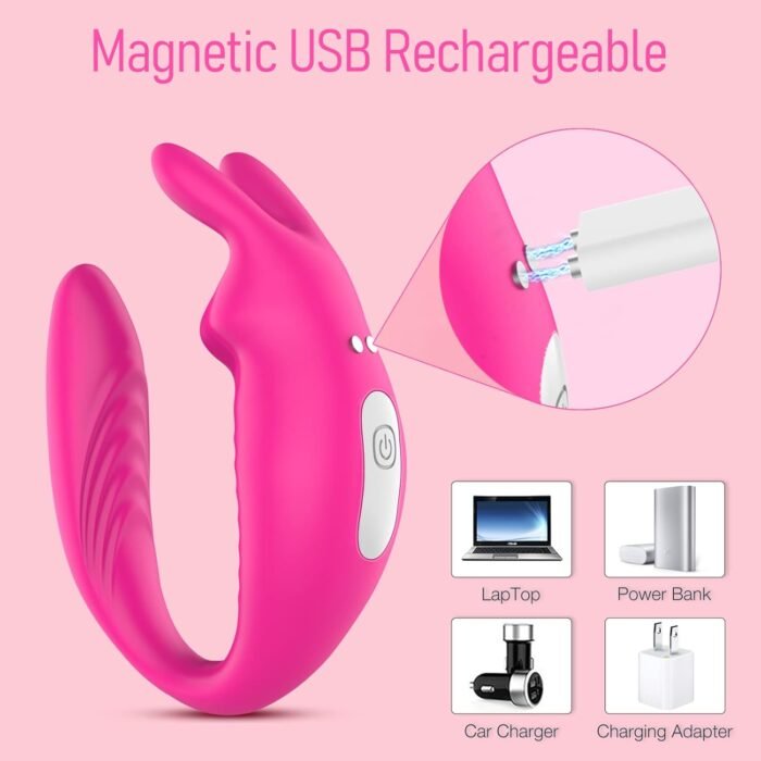 App Remote Control Wearable Clitoral G Spot Vibrator for Women, Panty Couples Vibrator with 12 Vibrations, Dual Vibrating G-spot Clitoralis Sex Stimulator Massager Waterproof Adult Sex Toys for Female - Image 6
