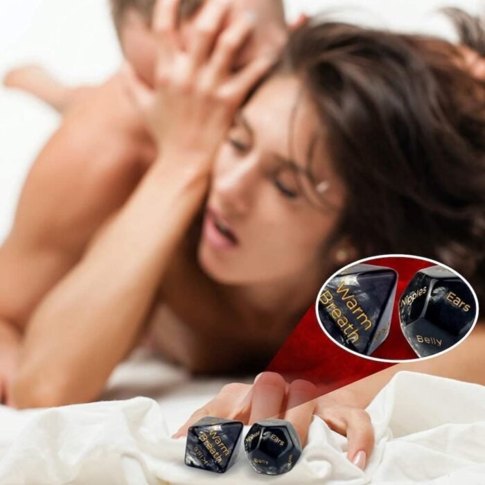 1Set Sex Position Card & 4pcs Black Sex Dice Set - Fun Card Poker Position Couple Game for Date Night - Couples Drinking Game for Adults - Deeper Relationship Connection Card Games Sweater - Image 4