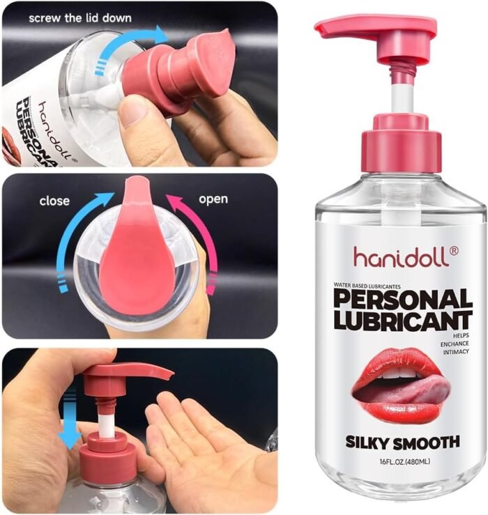 Water Based Lube (16 Fl Oz),Water Based Lubricant Vaginal,Sex Toy Lube,Liquid for Couples, Women Men and Couples - Image 3