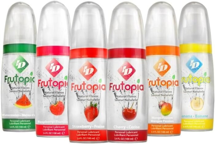 ID Frutopia Personal Lubricant - Banana Flavored, Water Based Lube, 3.4 Fl Oz Bottle - Image 2