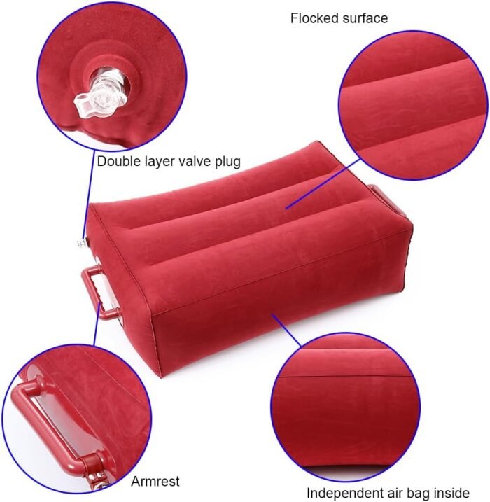 Sex furniture for bedroom adult stuff inflatable pillow Men Women position cushion sex toy games mat couples bedding seat kinky body positioner tool accessories novelties BDSM triangle pillows - Image 6