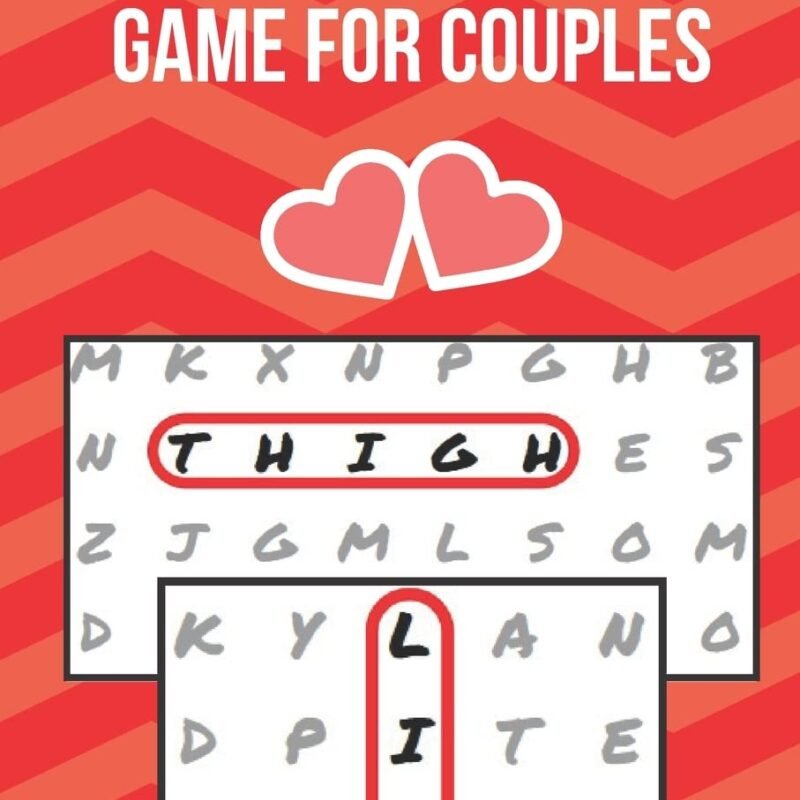 Word Search Puzzle Game for Couples: Challenge for Adults | Naughty & Romantic Foreplay | Large Print | for Boyfriend, Girlfriend, Husband or Wife