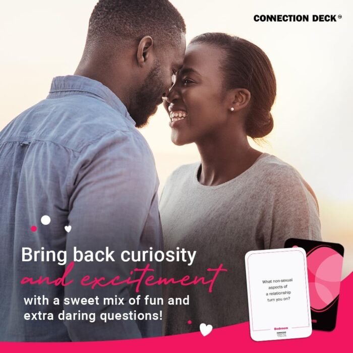 Card Game for Couples - Connecting and Revealing Questions to Ignite A Deeper Relationship - Perfect for Anniversary, Date Night & More (100 Cards) - Image 2