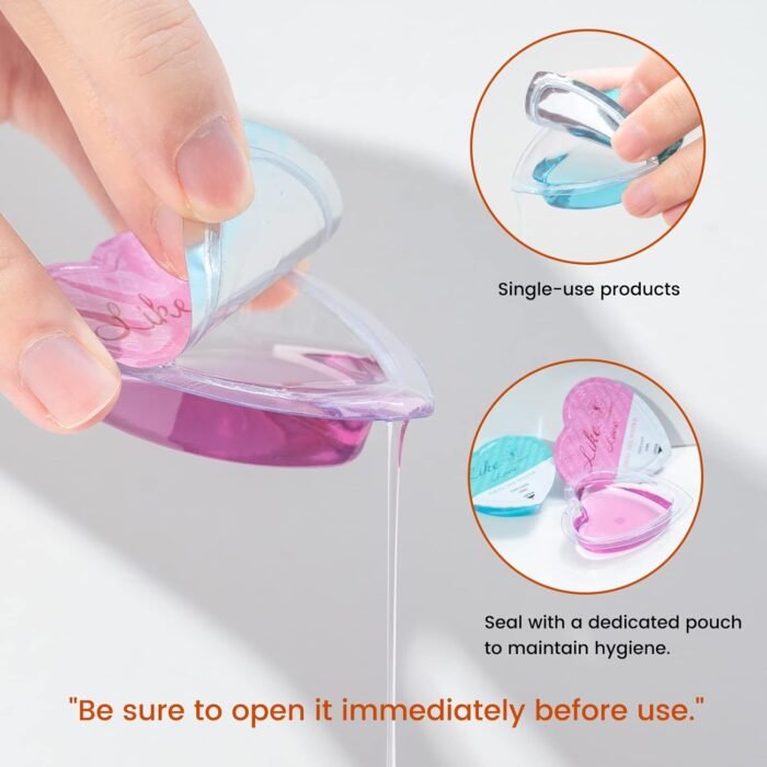 Flavored Lube for Oral Blowjob Jelly Sex Oral Water for Couple Adult, No Rinse Lubricant 10 -Pack (Strawberry & Mint) - Image 4