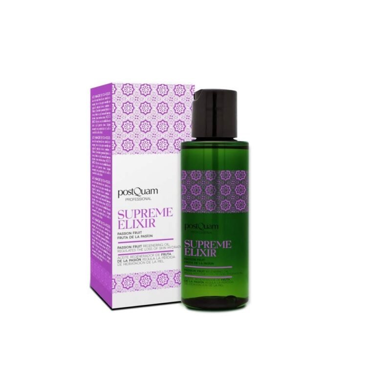 POSTQUAM Professional Passion Fruit Regenerating Oil 100ml/3.5oz - Massage Oil - Spanish Beauty - Moisturizer - Soft And Shiny Skin - All Skin Types - Without Parabens