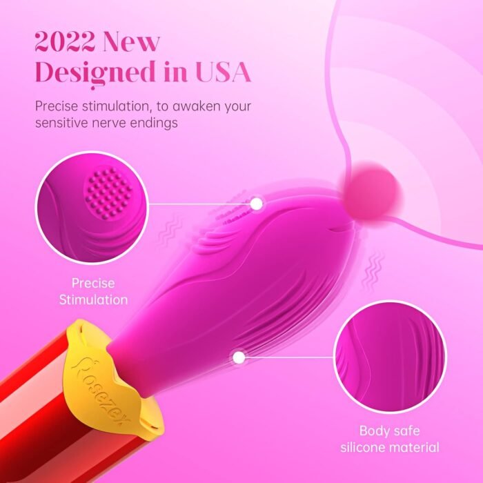 Vibrator for Woman Quiet Bullet Vibrator Adult Sex Toys, 10 Vibration Modes Clitoral Nipple Vagina Stimulator, Vibrating Wand for Her Pleasure for Women Solo & Couple Foreplay, Rechargeable - Image 3