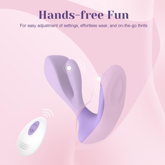 Tracy's Dog Adult Sex Toys - Clitoral Grinding G Spot Rotating Vibrator for Dual Stimulation, Remote Control Wearable Vibrators with 3 Rotating and 10 Vibration Modes for Women Couple Play - Image 5