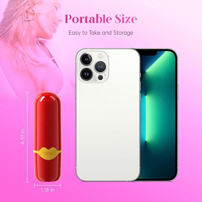 Vibrator for Woman Quiet Bullet Vibrator Adult Sex Toys, 10 Vibration Modes Clitoral Nipple Vagina Stimulator, Vibrating Wand for Her Pleasure for Women Solo & Couple Foreplay, Rechargeable - Image 7