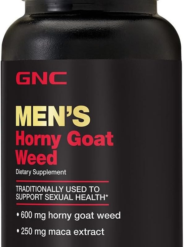 GNC Horny Goat Weed - 60 Capsules