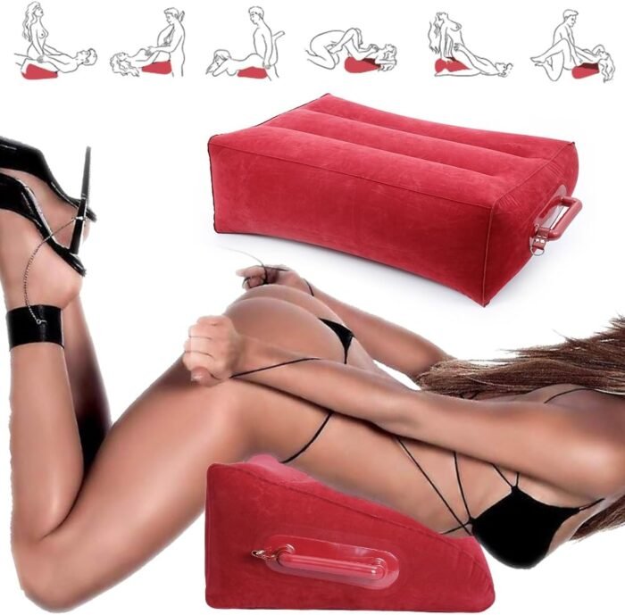 Sex furniture for bedroom adult stuff inflatable pillow Men Women position cushion sex toy games mat couples bedding seat kinky body positioner tool accessories novelties BDSM triangle pillows - Image 3