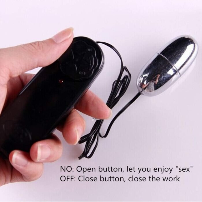 Wansan Vibrating Egg Waterproof Stainless Steel Jump Eggs Massager Muscle Exercises for Men Women - Image 4