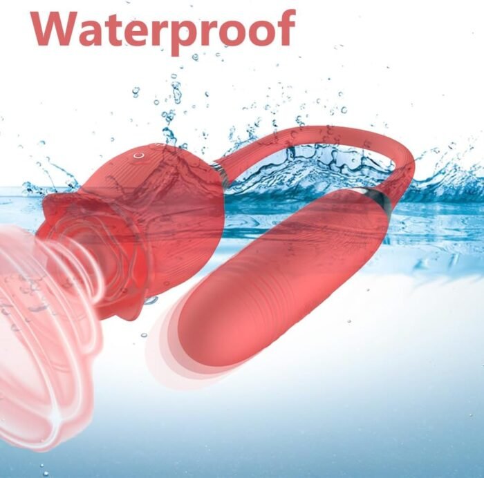 Roses Toy 2025 Newly Clitioral Sucker Powerful Womens Viboators Quiet Rose Viboatorr Waterproof Flower Vibration The Rose Adult Toy for Women 10 Speeds Couple Games Adult Bedroom WT15 - Image 2