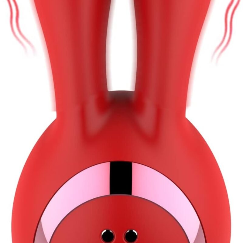 Bunny Rabbit Vibrator for Women Pleasure, 2 in 1 Small Rabbit Massager Sex Kit with 13 Vibration Modes, Nipples Clitoral Stimulator for Adult Sexual Pleasure,Gifts for her, Sex Toys for Couples