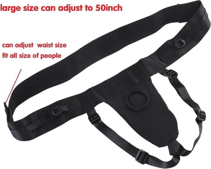 Plus Size Strap on Underwear Harness, Strap on Boxers Harness Strapless Strapon Harness Strap Harness for Strap on for Male with Harness Adjust Belt for Men and Women Strap Harness for Strap on - Image 2