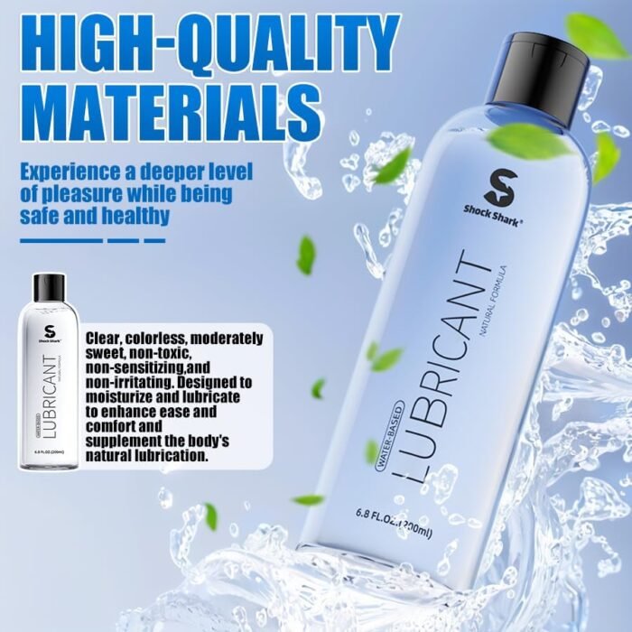 7 Fl.oz Lube Lubricants for Privacy Anal Body Glide Sex Lube Water Based Lubricant Personal Lubricant Sliquid Slippery Stuff Personal Sex Lubricant - Image 6