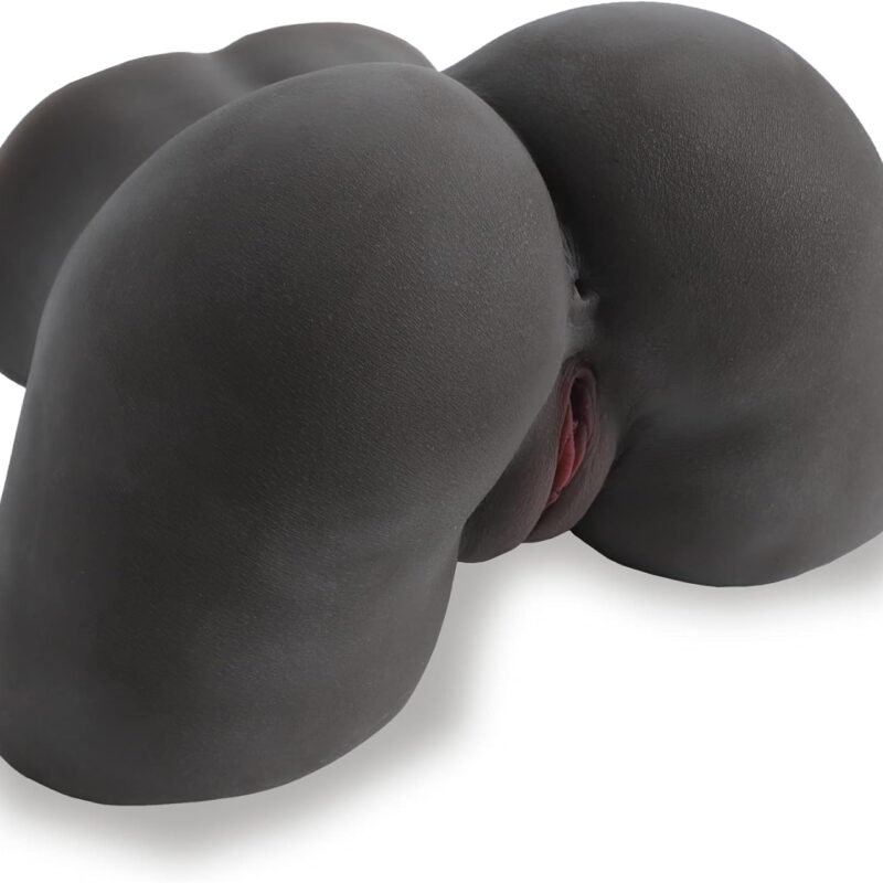 Sex Doll Male Masturbator Pocket Pussy for Men, Male Sex Toys Black Female Sex Dolls Torso Adult Toys Male Stroker with Realistic Vagina Anal Play, Sex Toys for Men Sex Pleasure, 14LB