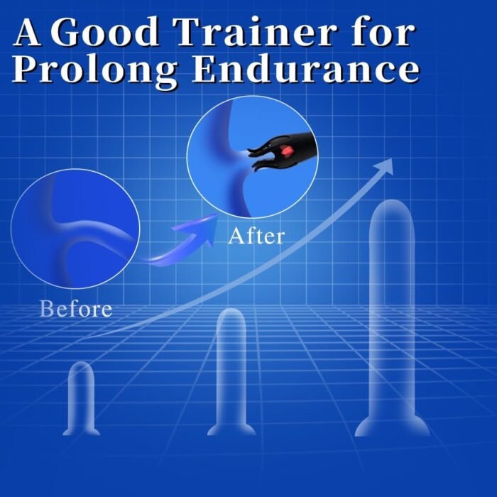 Male Sex Toys Penis Vibrator for Men,Male Masturbator with 10 Tongue-Licking Vibrating Modes Male Stroker,Penis Trainer with 6 Tentacles Male Vibrator,360°Training Wrapped Adult Sex Toys for Men Women - Image 4