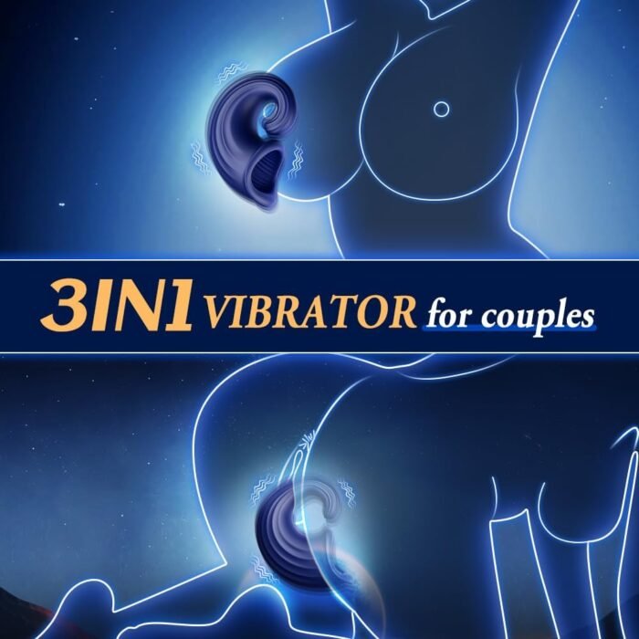 7 Strong Vibrating Penis Vibrator Male Masturbator, Glans Penis Training Vibrator with Diverse Particle Textures, UNINHIBIBY Male Penis Trainer Sex Toy for Men Masturbation - Image 6