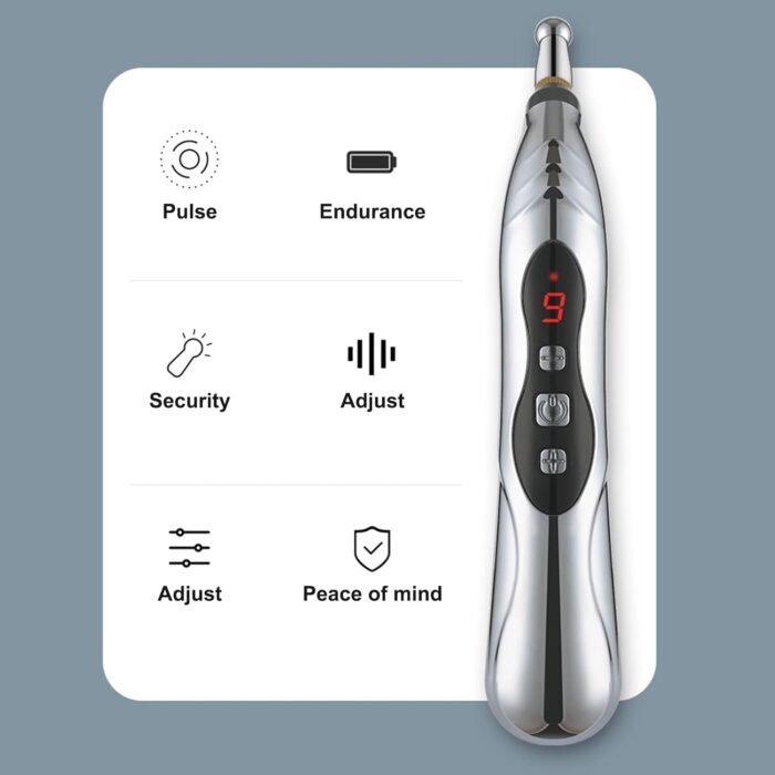 Electric Shock Wand with 9 Levels, Rechargeable BDSM Electric Stick Sex Game Kinky SM Tool Adult Sex Toy for Couples - Image 4