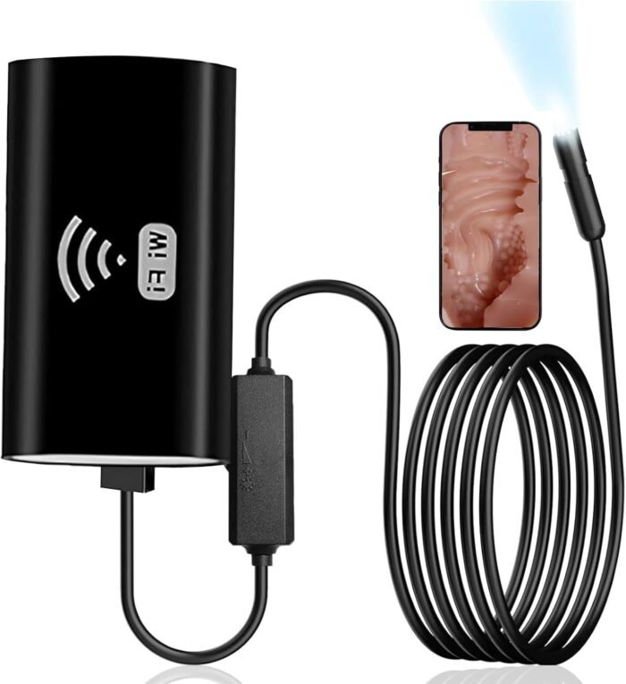 Sex Camera Vagina Anus Inside Visual Anal Butt Plug Hidden Snake Camera Light Body Explore Adjustable Clitoral G-spot Anal Plugs Masturbation Increase Pleasure Adult Toys Women Men Gay Couples