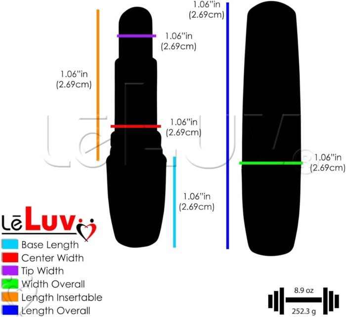 LeLuv Rabbit Vibrator Nirvana Ribbed Twirling Multispeed Pink Bundle with Secret Lipstick - Image 7