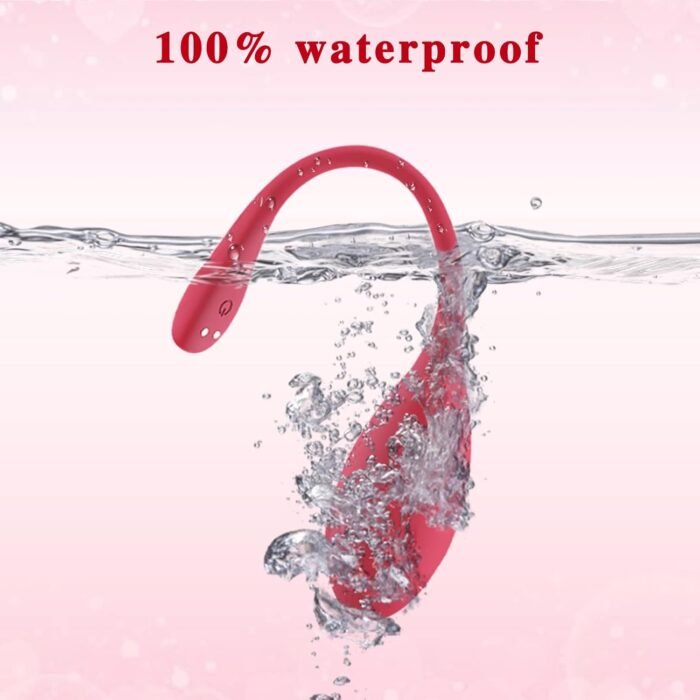 Bullet Dildo Vibrator Rose Sex Toy, Vibrators with Video App Remote Control, 9 Music Modes, Silicone Waterproof Magnetic Charging for Women Couple. - Image 5
