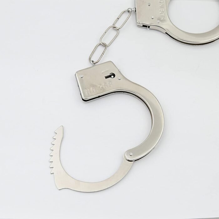 Handcuffs for Kids Safety Toy Cop Cuffs with Key Police Officer Role Play Cowboy Sheriff Halloween Costume for Kids - Image 3