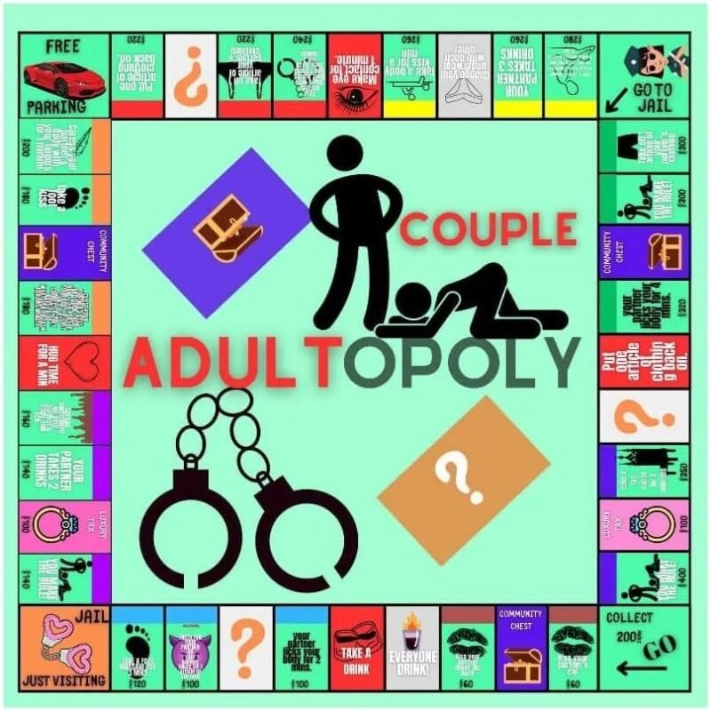 Couple Board Game,Adult Games for Game Night,Couple Game Card Board Game Props,Relationship Card Game, Conversation Cards for Couples Anniversary & Valentines Gifts (1Set)