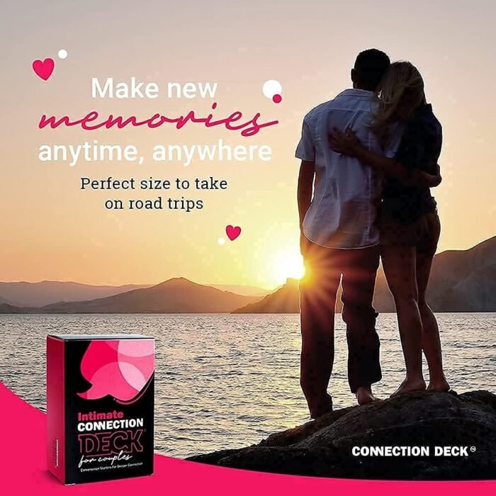 Card Game for Couples - Connecting and Revealing Questions to Ignite A Deeper Relationship - Perfect for Anniversary, Date Night & More (100 Cards) - Image 6