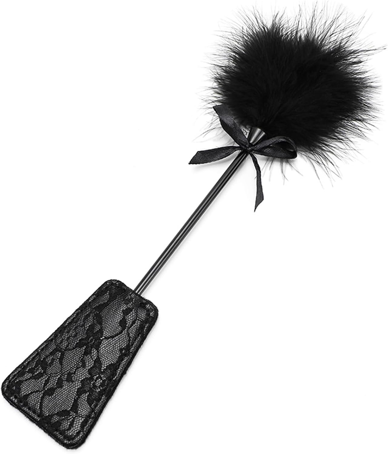 Dual Sides Feather Tickler Sex Feather Tickler Double Ended Spanking Paddles BDSM Tickler Fetish Tickling Sex Feather SM Paddle Teaser Adult Sex Toy Games for Women Men Couple Cosplay