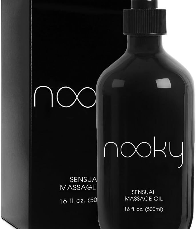 Massage Oil with Premium Natural Ingredients. Relaxing Essential and Sweet Almond Oils for Massaging 16 Ounces