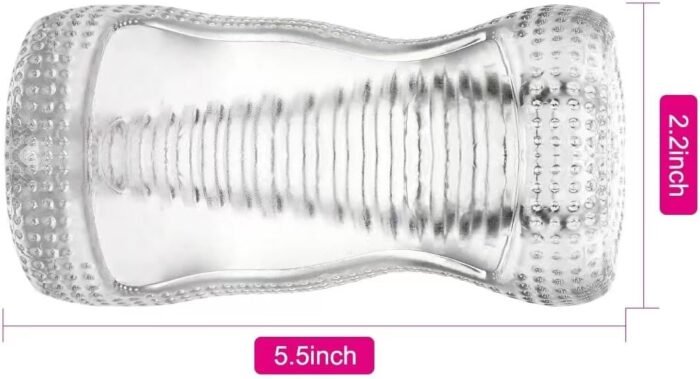 Realistic Texture Transparent Male Masterbater Sexdoll Blowjob Toy Sex Toys for Him Mens Stroker Male Pocket Pussy Ultra-Soft Vagina for Male - Image 4