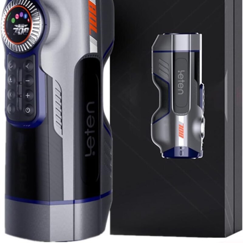 Hands-Free Sex Toys for Men Penis Pump-Automatic Male Masturbator Adult Toys Pocket Pussy Adult Sex Toys & Games Penis Vibrator Blowjob Male Stroker LCD Display Penis Trainer Tight Suction