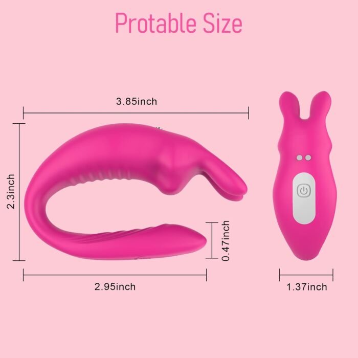 App Remote Control Wearable Clitoral G Spot Vibrator for Women, Panty Couples Vibrator with 12 Vibrations, Dual Vibrating G-spot Clitoralis Sex Stimulator Massager Waterproof Adult Sex Toys for Female - Image 7