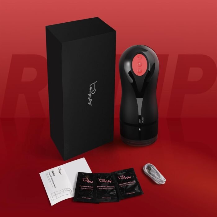 Tracy's Dog Male Masturbator Penis Pump - Male Sex Toys for Men with 3 Swirling 5 Tightening 10 Vibration Modes Sucking Penis Training Vibrator Glans Trainer Adult Toys Mens Sex Toys Enlargers - Image 9