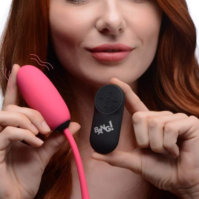Bang Bang Remote Control 28X Silicone Plush Egg