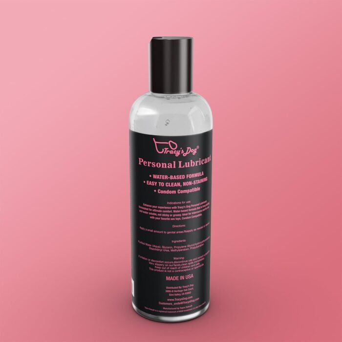 Tracy's Dog Water Based Lube,Lubricant for Women, Men and Couples 8 oz - Image 9