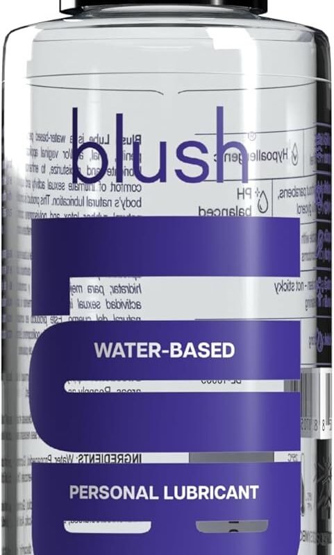 Blush Novelties - Blush Lube – Water-Based Personal Sex Lubricant (2.0 Fl. Oz) – Toy-Safe Intimacy Item for Men, Women & Couples – Sensitive Skin Friendly & Condom Compatible