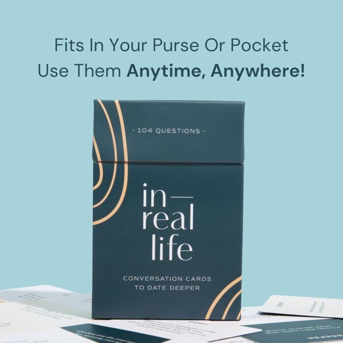 Conversation Cards for Couples | Perfect for Intentional Connection for Couples New & Old | Reconnect & Laugh with Meaningful Prompts | 104 Questions by in Real Life - Image 6
