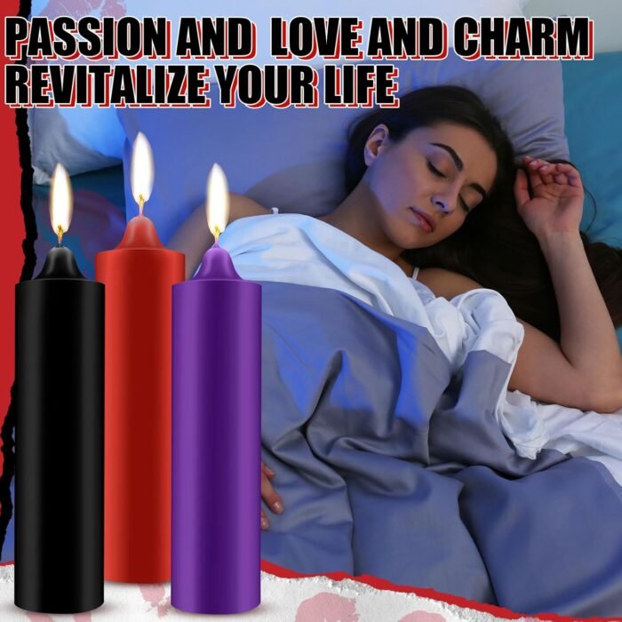 3 Pcs Large Low Temperature Candles - Dripping Decorative Candles for Wedding Centerpieces, Romantic Dinner & Home Decor, Low Heat Safety Wax - Image 6