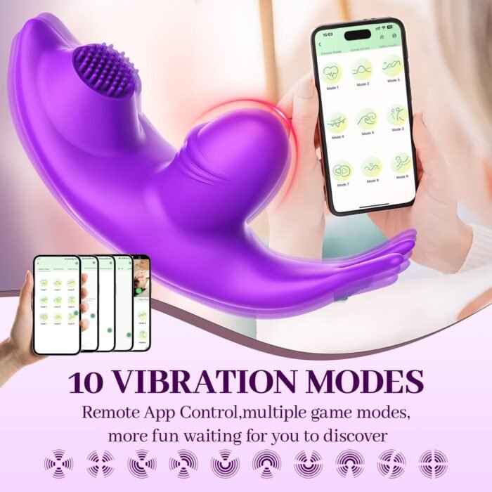 APP Remote Control Vibratiers for Women Date Night Wireless Panties, Viboadors KAI1223 - Image 2