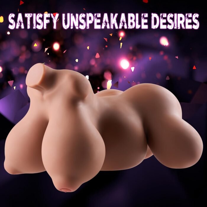 12LB Uterus Sex Dolls for Men Masturbator for Male with 4 Holes Realistic Pussy Milf Prolapse Pregnant Woman Female Torso Lifelike Adult Toys with Vaginal Anal Breast Pluggable Nipple Sex Toy - Image 5