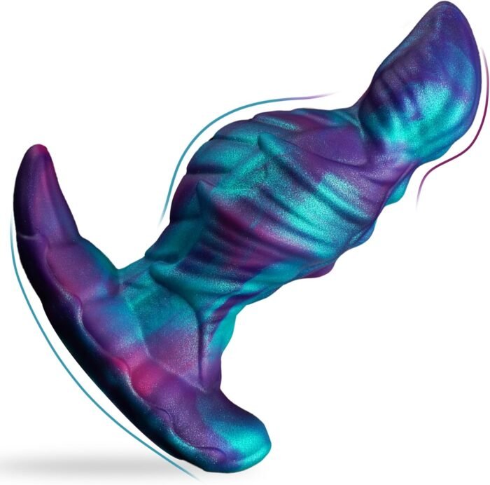 Large Butt Plug Huge Anal Dildo Buttplug - 6.7in Large Anal Plug Big But Plug for Anal Training, Prostate Dildo Knotted Gay Sex Toys, Anal Sex Toys for Men Women