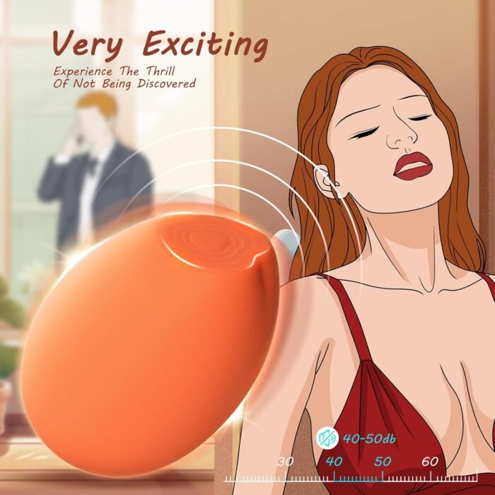 Vibrator Adult Sex Toys for Women - ISEXSE 8 Vibrating Modes Clitoral Vibrators Silicone Mini Nipple G Spot Stimulator Toy, Rechargeable Quiet Clit Vibrator Female Sex Toys for Couples Adult Toys - Image 5