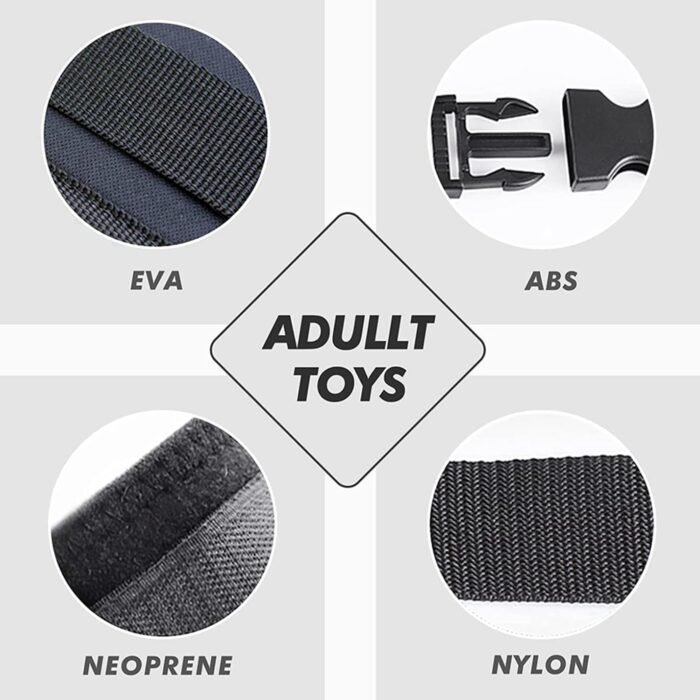 Hand Leg Cuffs Ankle Wrist Bed Restraints Sexy Straps for Couples Bed Restraints for Bed Sex Tie Down Straps Bed Bondaged Rope Cord & Rope Sex Handcuff Bracelets for Women Sex Blindfold BDSM Sweater - Image 5