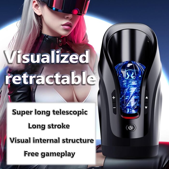 Male Masturbators Sex Toys Penis Pump Automatic Sucking Male Masturbators Men's Sex Toy Male Masturbators Cup Male Stroker Hands Free Masturbators 3D Heating Adult Sex Toys & Games Sex Toy Men - Image 2
