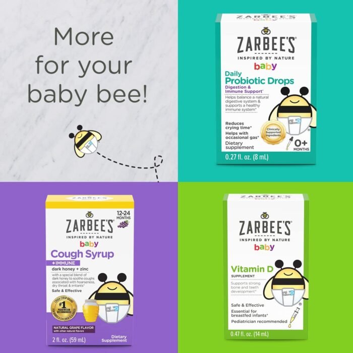 Zarbee's Baby Massage Oil, Calming and Soothing with Lavender and Chamomile to Help Sleep, 4oz Bottle - Image 7