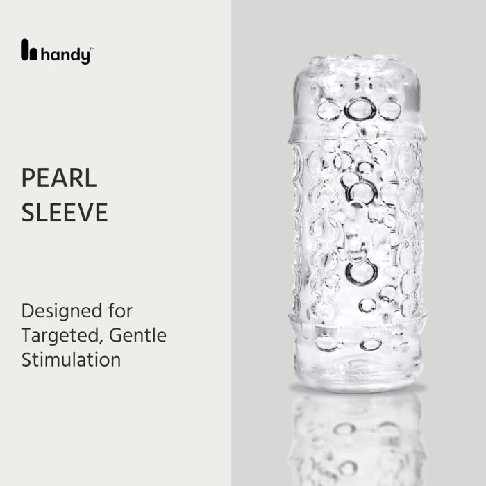 The Handy Pearl Penis Sleeve Mermaid Collection - Open-Ended Masturbation Sleeves Stroker, Adult Sex Toys for Men - Image 2