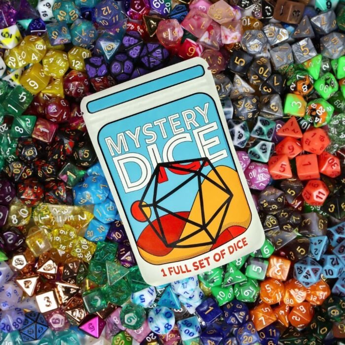 1985 Games Mystery Dice, DND Dice Set of 7 Polyhedral Dice, Wide Range of Patterns, Gaming Dice, Suitable for Role Playing, Table Games (Mystery Pack of 1) - Image 4